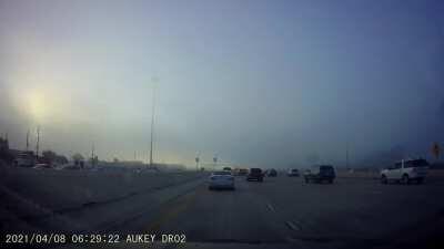 Almost jumped the barrier