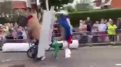 Leaked footage from the new Mario movie