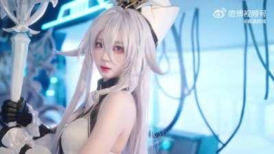 Cosplay video from the Azur Lane booth at BilibiliWorld2024