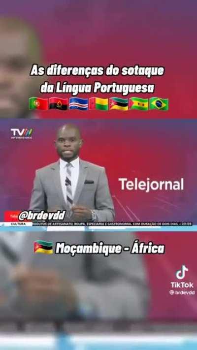 Diferentes sotaques...