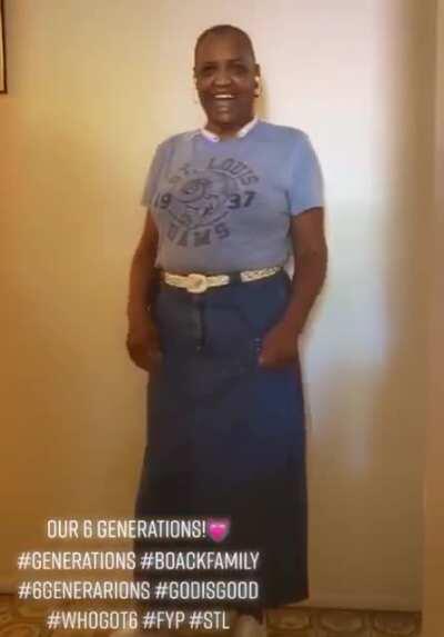 Six generations together