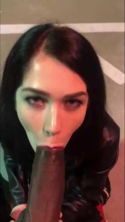 She out on the streets to service the community.