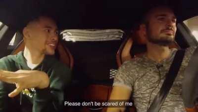 A genuine man who has been pushed away by people because of his disability gets to fulfill his dreams to ride inside a Lamborghini!