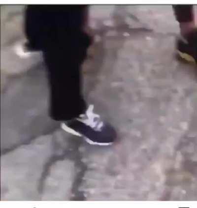 Girl dropped on her head