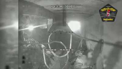 Ukraine's 5th Assault Brigade 2nd Battalion drone pilot infiltrated a Russian drone team's positions with an FPV drone and very very careful piloting. Mar. 28, 2025