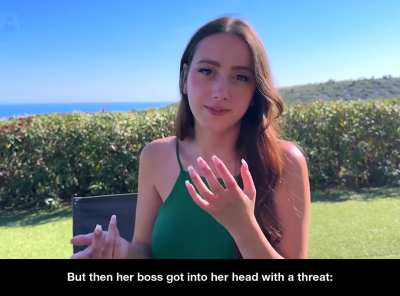 She doesn't want to fuck them but she had to