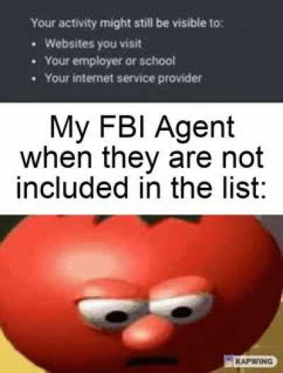 Sad FBI Noises
