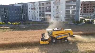 A Polish farmer refused to sell his land to developers