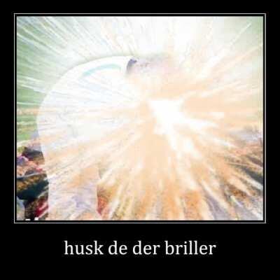husk benyttelsesbrillen