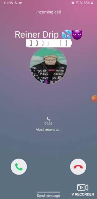 Reiner just called me to drop some massive info