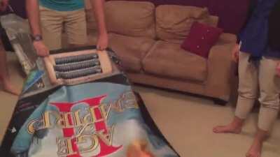 I made my brother-in-law a special family heirloom for the gaming room