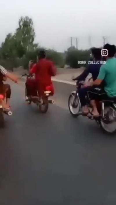 Almost Offs his friend 