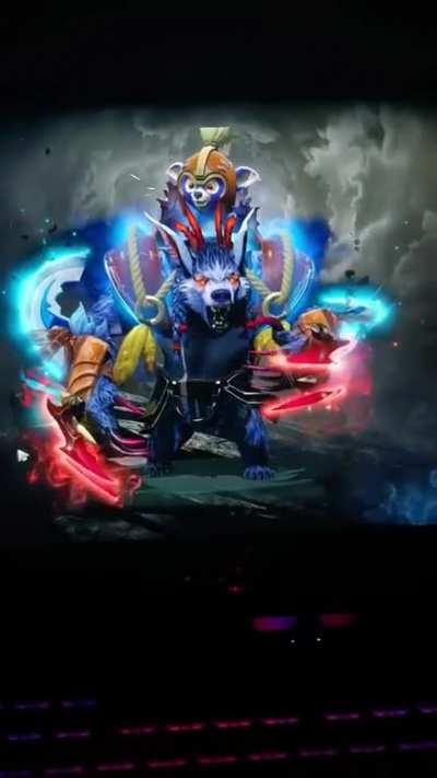 Waving bear reference!