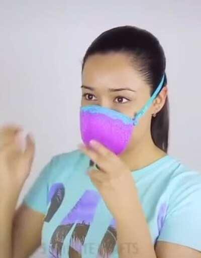 To use your bra as a mask!