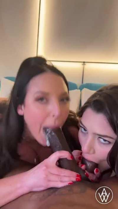 Angela White Interracial Threesome