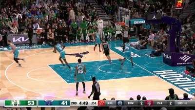 [Highlight] Payton Pritchard hits Brandon Miller with the tween cross and takes him to the paint with a strong finish