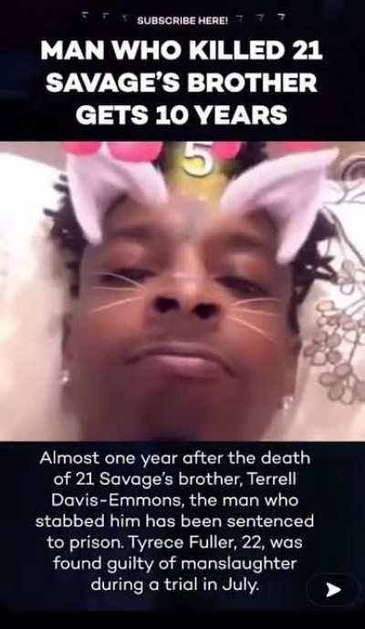 Why tf Snapchat using this vid of 21 talking about his dead brother