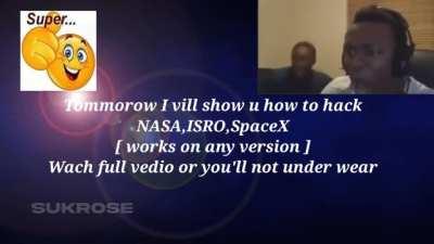 How to hack NASA? Tutorial by Mahesh Sir 👍 10000% working live proof😀