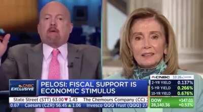 Jim Cramer accidentally called Nancy Pelosi 