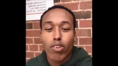 this shit fuckin kills me psychotic looking mf ass nigga