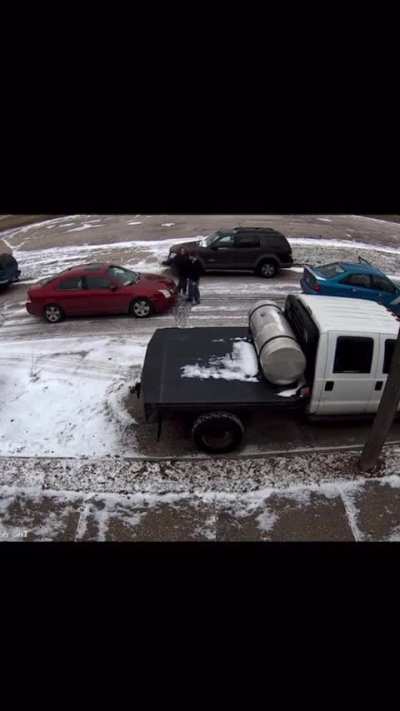 Lady gets slammed by a young stud 