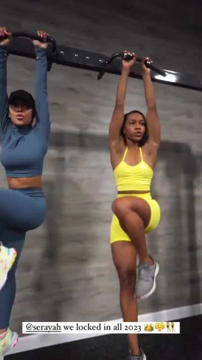 Serayah and Simply Are Locked In