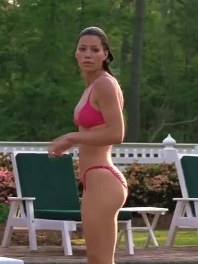 18-year-old Jessica Biel was something else