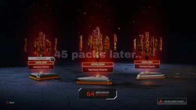 Bought 70 packs and I think I've used up all of my pack luck for.. two years?