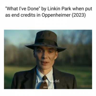 If Oppenheimer released in 2007