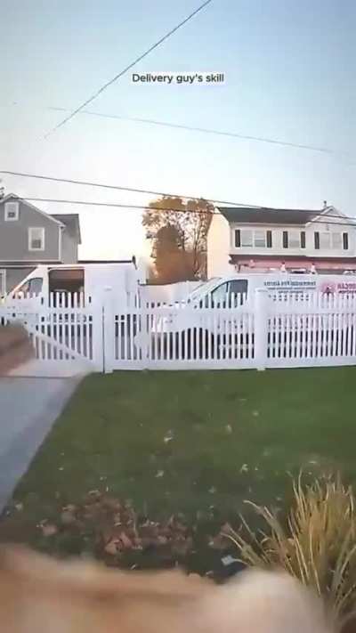 Working for Amazon with a 48’ vertical is crazy