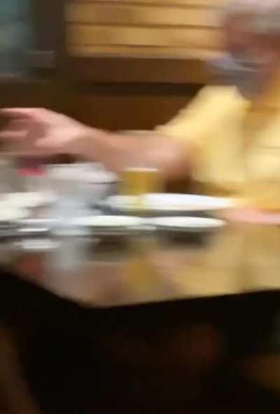 That's another useful hack for face mask and she almost got caught