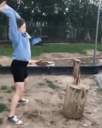 To split this log