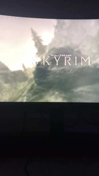 Loaded up Skyrim for a new playthrough in 3 years… seems about right