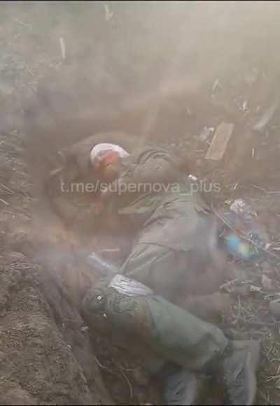 Ukrainian soldier will attempt to save this abandoned orc