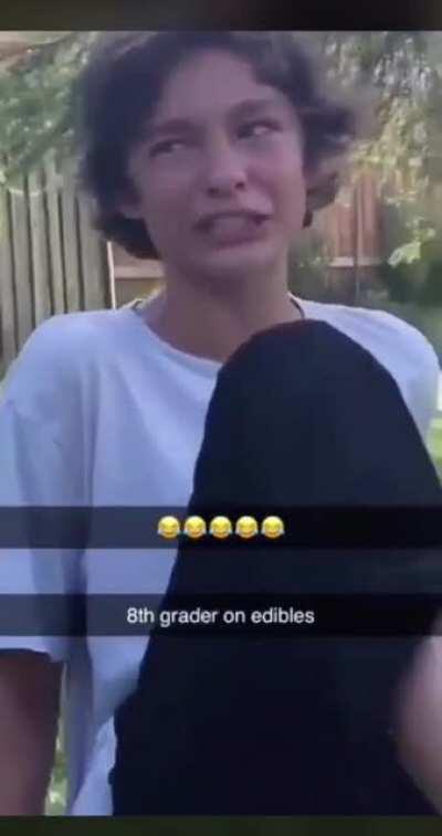 takes edibles, misses mom, threatens to kill his friends