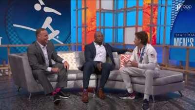 Dude was listening to Carti while competing on the Olympics