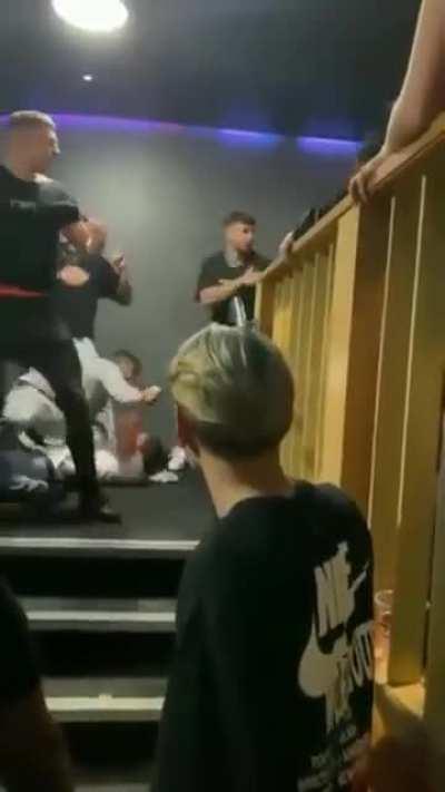 Someone needs to stop this ginger bastard