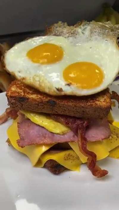 French toast. but disgusting