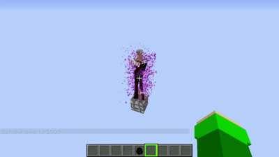 Void enderman with arrows in its head