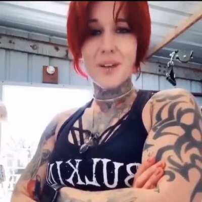 Stronk Russian lady comforts you