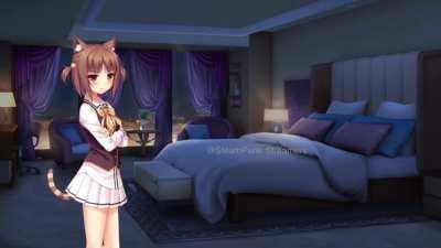 She just be grooving