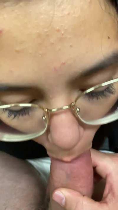 Giving head after my 18th bday party