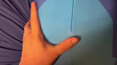 Samus takes cock while playing Metroid Prime.