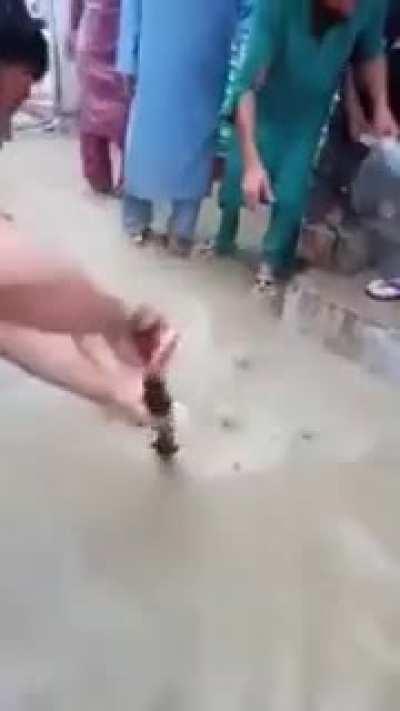 Water God Imprisoned to generate water for the people