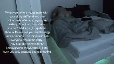 Cucked at a party like a beta! Is she evil or amazing?