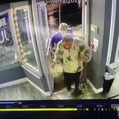 This time on the outside