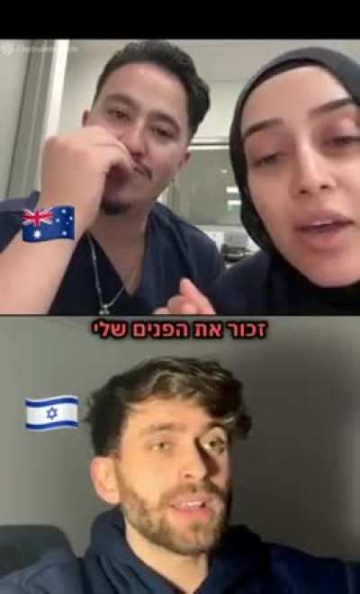 Australian doctors threaten to kill Israeli patients and brag about not treating them