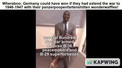 Germany would be turned into an irradiated wasteland