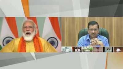 Modi Kejru meeting leaked details