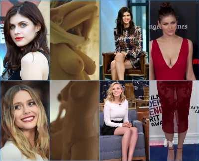 Alexandra Daddario vs Elizabeth Olsen